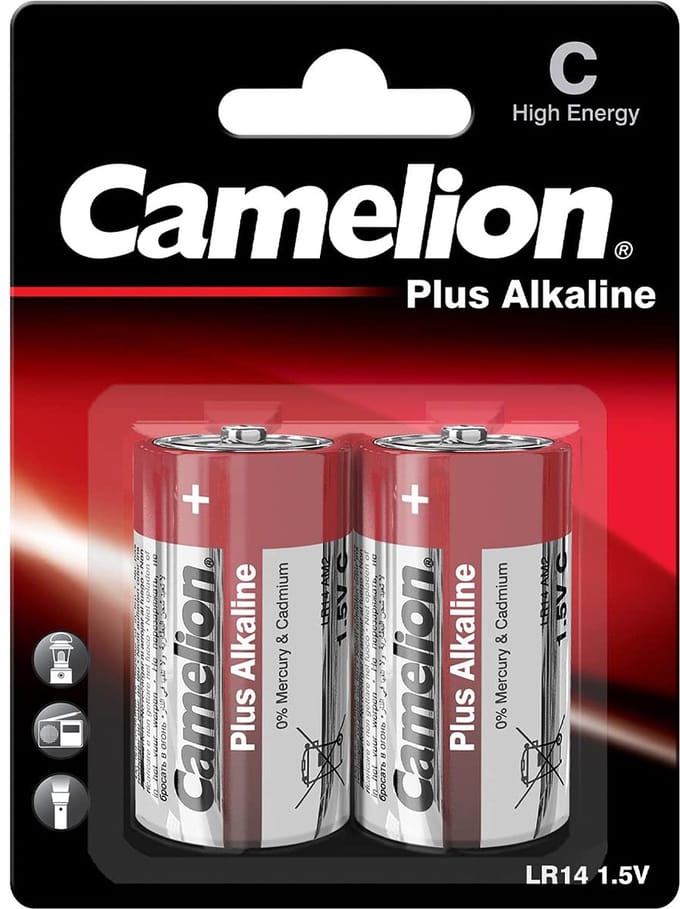 Camelion Plus Alkaline C Lr14 Blister 2