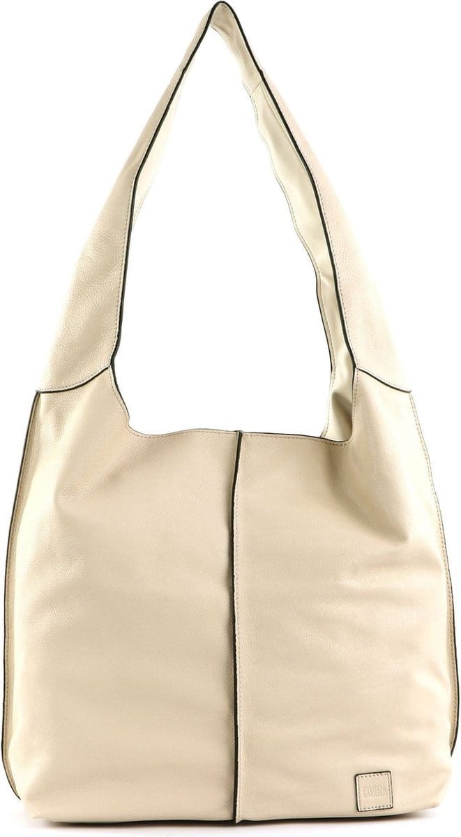 FREDsBRUDER Leren Schoudertas Ginsberg FB110 Shoulderbag Beige
