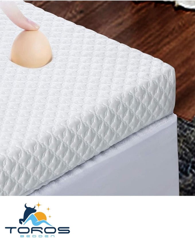 Topdek - Matras - Topper Hybride Bamboo 140x200 9 cm dik