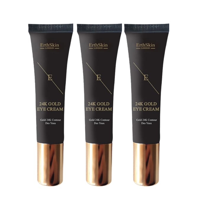 ErthSkin London ONDER OGENCRÈME 24K GOUD