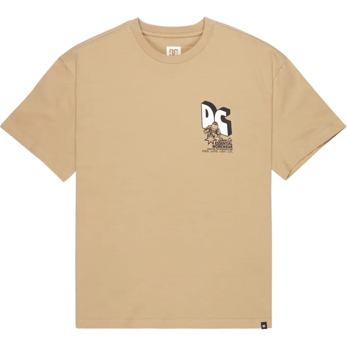 Dc Shoes Anodized T-shirt Met Korte Mouwen Bruin M Man