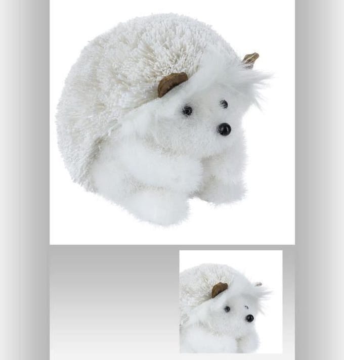 Décoration Peluche en Fourrure