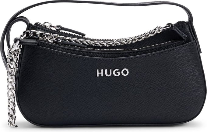 HUGO Schoudertas Chris Multi Crossbody Bag Black Zwart