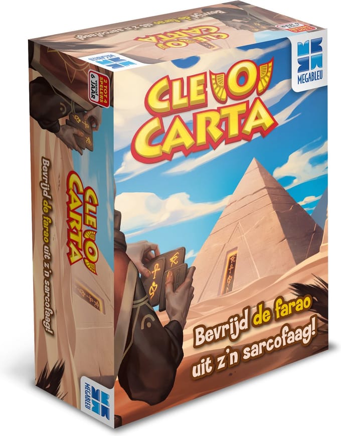 CleoCarta - Familiespel - Puzzelspel - Denkspel - Kraak als eerste 7 codes!