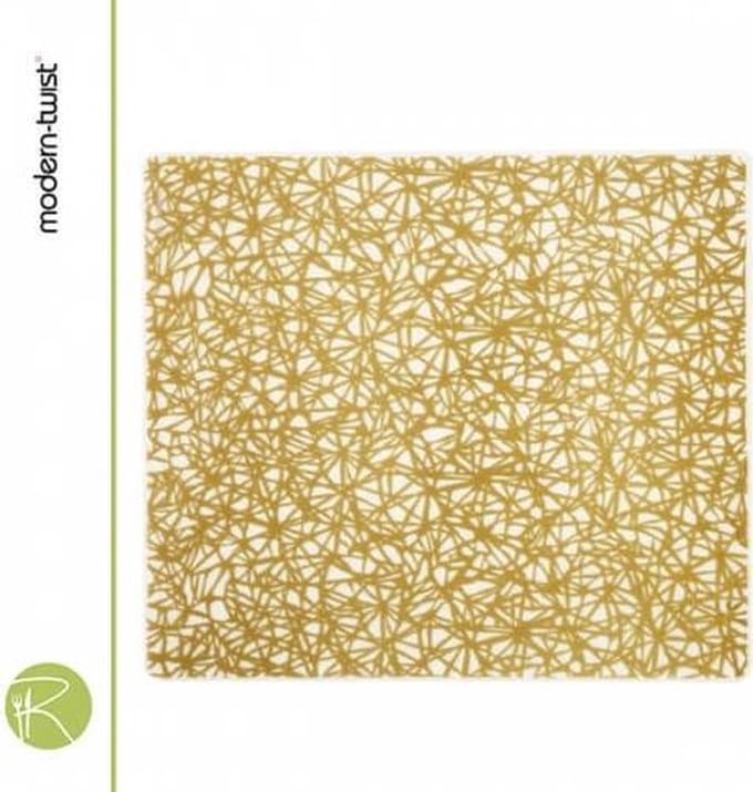 Placemat - Modern Twist - Twine - gold