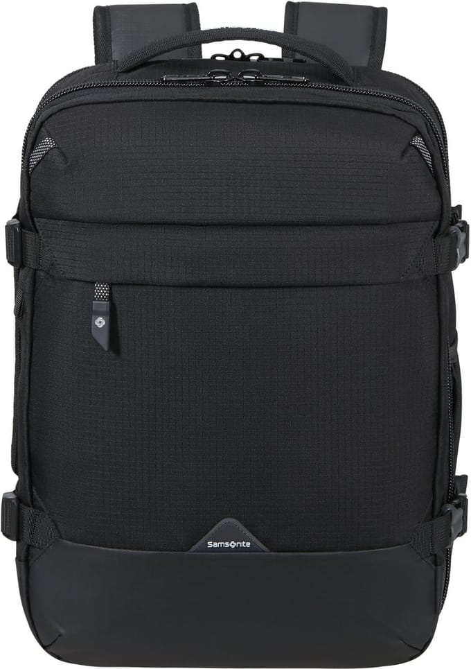 Samsonite Rugzak - Roadseeker Underseat Backpack S - deep black - Ryanair conform - laptop 15.6 - 29 l