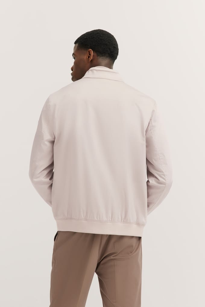 Bugatti Herren Blouson met opstaande kraag & gebreide details