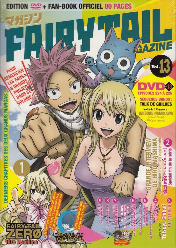FAIRY TAIL MAGAZINE -  Vol 13 (Edition Limited) VF/VOST FR-NL : DVD , ML