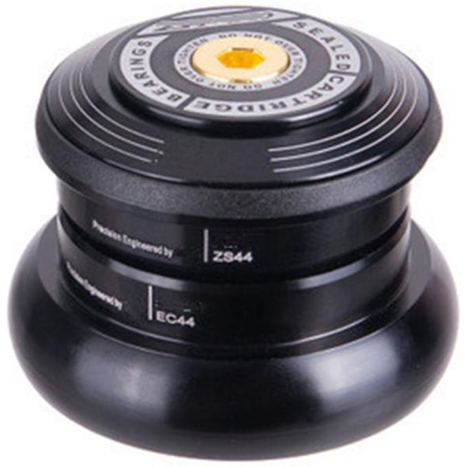 Cadre de Tube de vélo CNC 44mm 1 1/8  -1 1/2 , adaptateur de fourche à Tube conique, casque gray