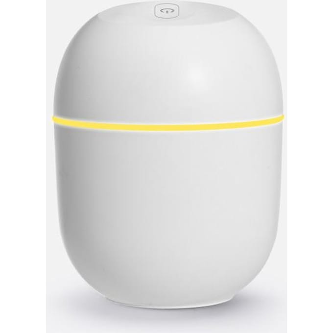 Ultrasone luchtbevochtiger Mini draagbare etherische olie aromatherapie diffuser voor thuiskantoor auto 220 ml wit