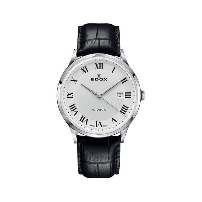 Edox Les Vauberts 80106 3C AR Heren Horloge 42mm 5 ATM