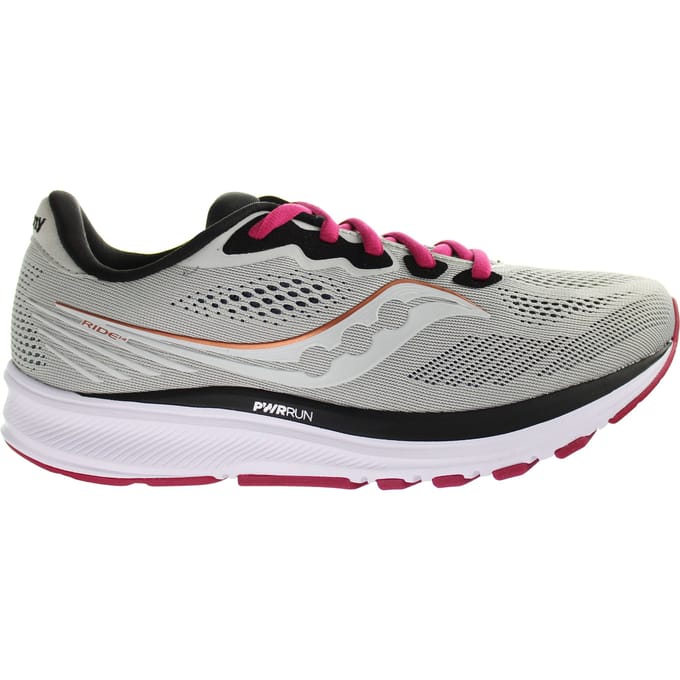 Saucony Ride 14 Grijs Dames Hardlooptrainers