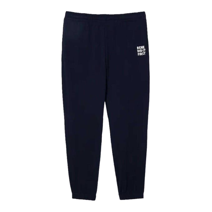 Lacoste Heren-joggingbroek ‘Rene Did It First’ (Marineblauw)
