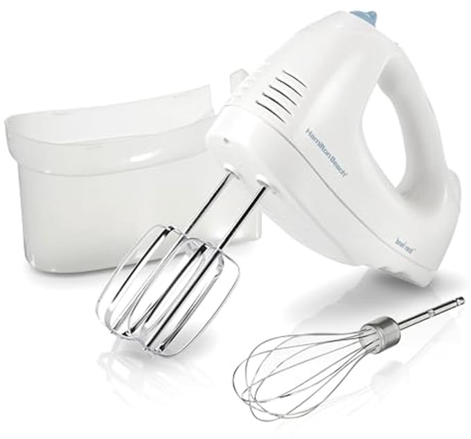 Handmixer met SnapOn Case en 6 Snelheden