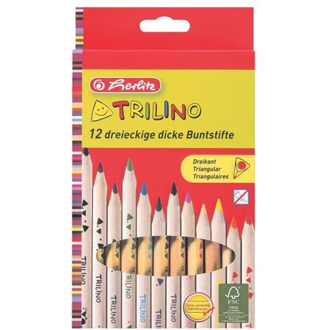 Herlitz 10412062 Multi 12stuk(s) kleurpotlood