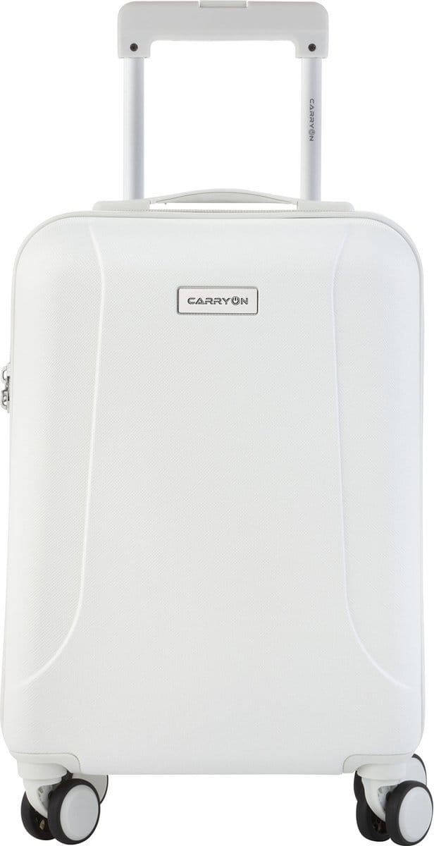 CarryOn Skyhopper Handbagage Koffer 55cm – 32 Ltr Trolley met TSA-slot - Wit