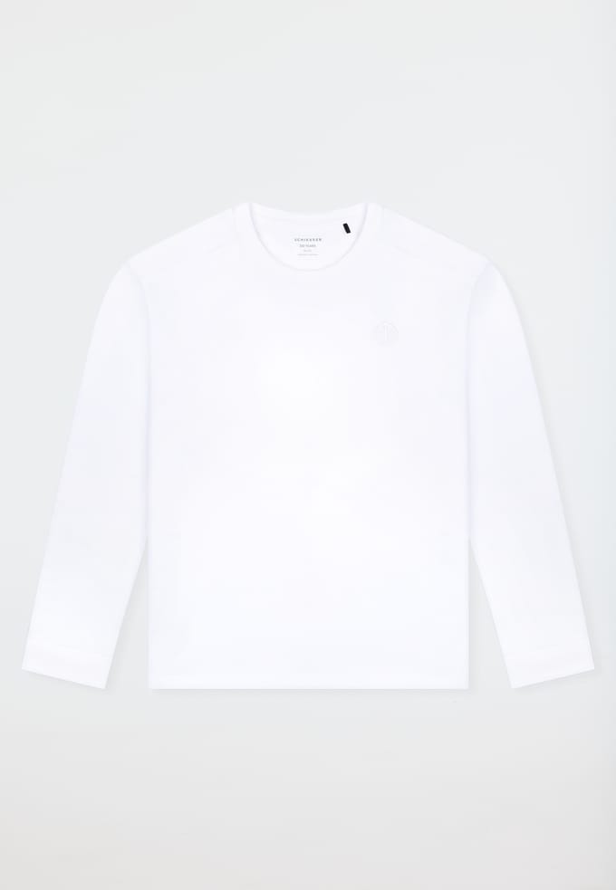 Shirt lange mouwen wit - SCHIESSER 150 Years 56