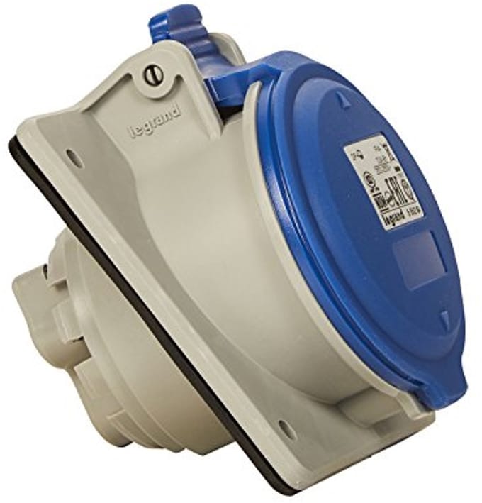 Inbouwstopcontact CEE 32A 3-polig met IP44 Bescherming