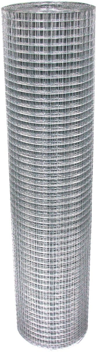 Volieregaas 19 x 19mm 1mm 100cm x 25m gegalvaniseerd.