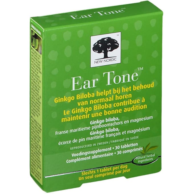 New Nordic Ear Tone Gehoor Evenw. Zenuwen Tabl 30