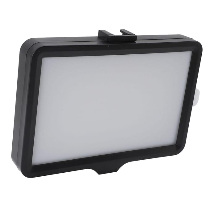LED Camera Videolamp met RGB-filter USB-voeding Draagbare Fotografieverlichting Dimbaar LED-paneel black