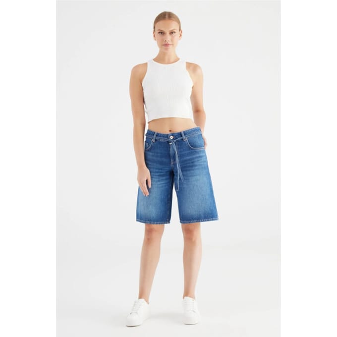 Cup of Joe Harper midi short medium blue