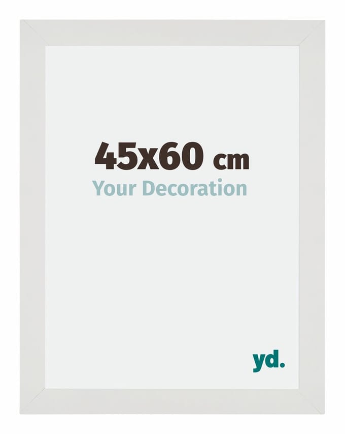 Your Decoration - Fotolijst 45x60 cm - MDF - Wit Mat - Mura