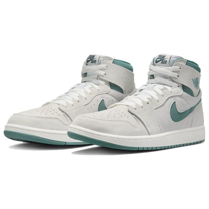 Air Jordan 1 Zoom CMF 2, Mannen, Grijs, Sneakers, maat: 44