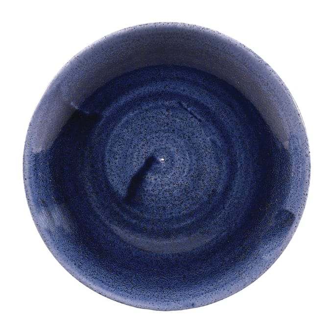 Churchill Stonecast Patina Cobalt Blue Evolve Coupe Bord 16.5cm (12 stuks)