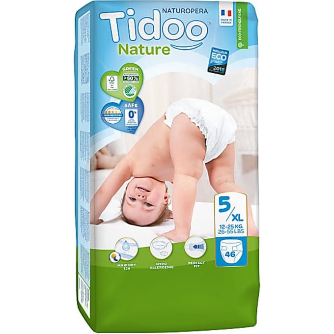 Tidoo Luiers Dag en Nacht maat 5 - Junior 12-25kg