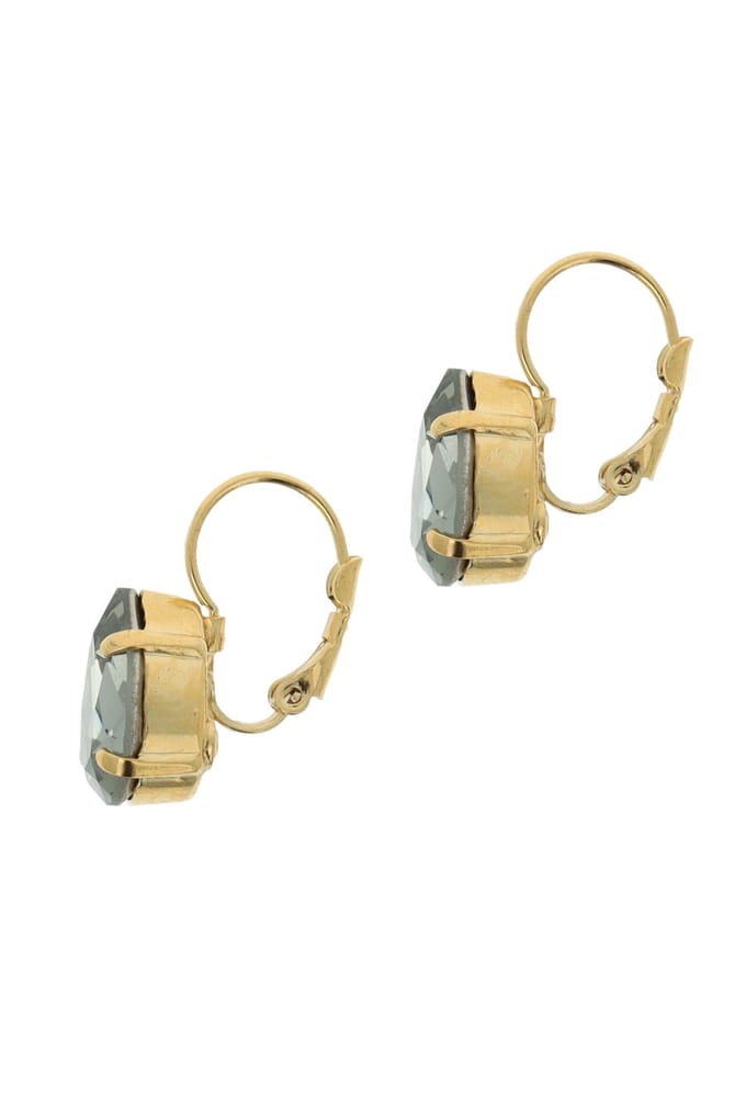 OTAZU Lacrima Grey Earhangers Größe: OS | Ohrringe Outlet | Damen | Grau