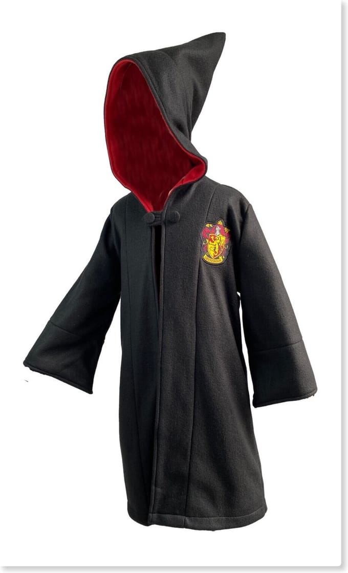 Harry Potter "Gryffindor" Replica Tovenaars Gewaad oversized lounger kids series unisex