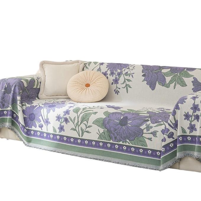 Chenille Sofahanddoek Vier Seizoenen Universeel Allesomvattend Sofaovertrek Stofhoes Woonkamer Eendelig Sofa Groot Overtrekdoek 180*130cm
