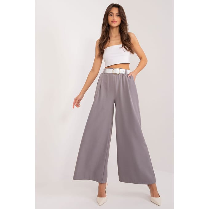 Urban Chic Flow Pants - Grey / One Size