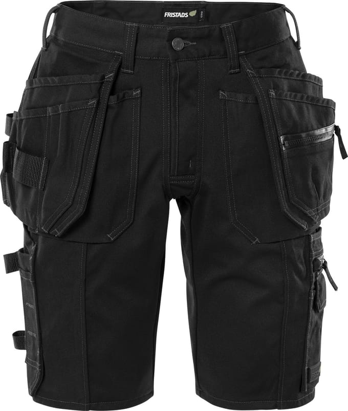 Fristads Stretch werkshorts dames 2527 GCYD - Zwart - 44