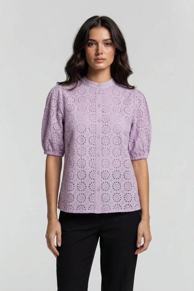 DNA Amsterdam Toni Lilac Lush Größe: 1 | Blusen Outlet | Damen | Violett