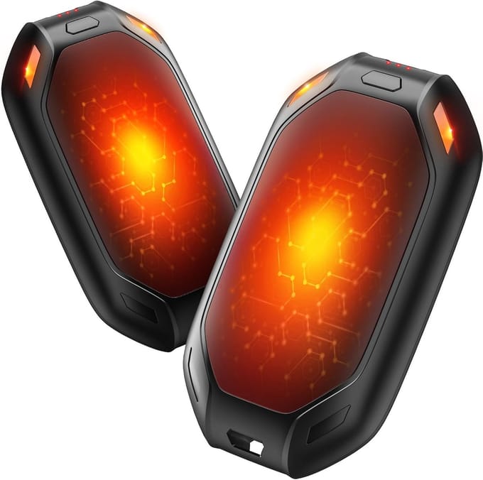 Oplaadbare 2-in-1 elektrische handwarmer met magnetische functie
