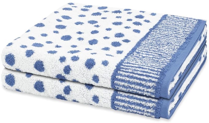 Ross Sonstiges 2 X douchehanddoek in set 2 pack Punkte allover
