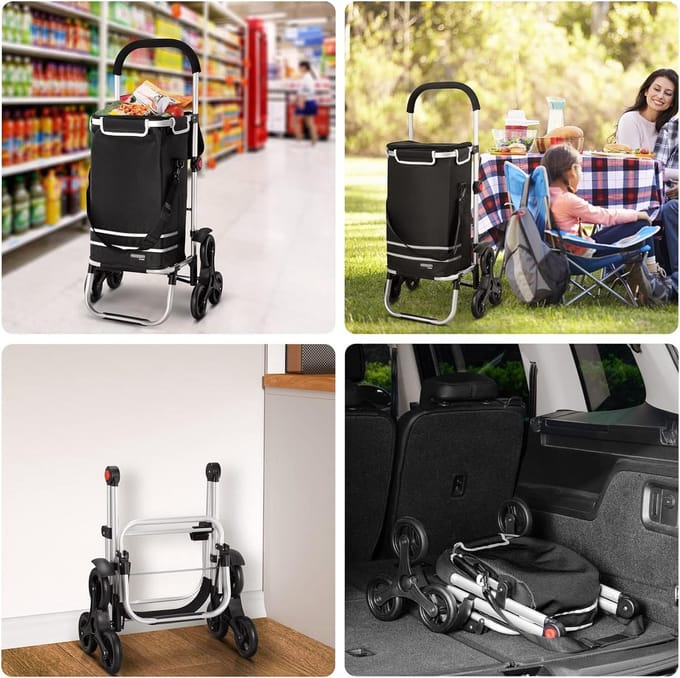 boodschappentrolley - Super compact / boodschappenwagen ,30kg