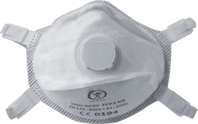 5 stuks - Stofmasker PSP 30-330 (HSD-C03V) FFP3 met uitblaasventiel (per 5 stuks)