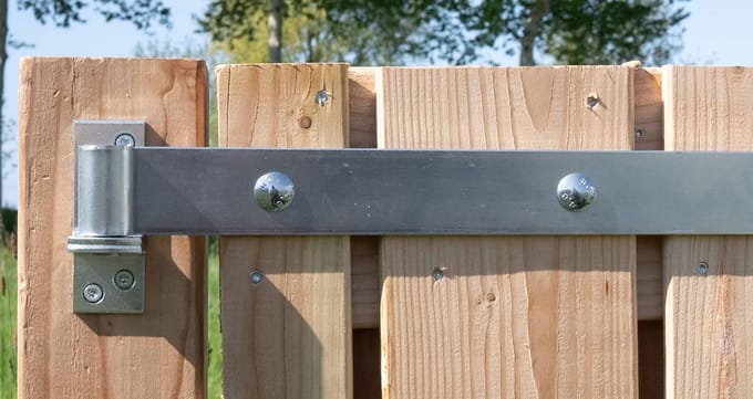 Wovar Duimheng RVS 60 cm Vierkante gaten Halve Maan | Per stuk