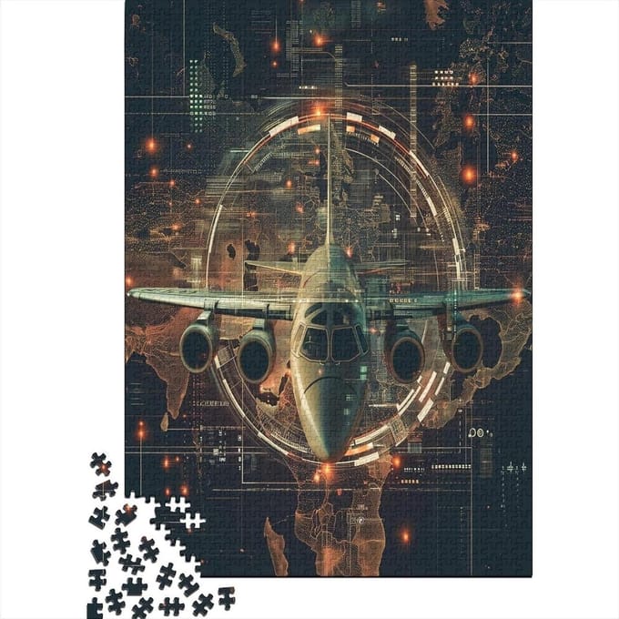 Legpuzzel - Puzzelspel - Ontspanning thuis - Unieke stukjes - 1000 stukjes - Stijl-13