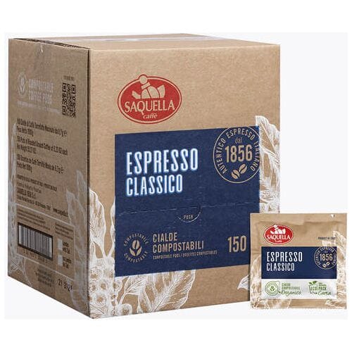 Saquella Cialde Regular 150 E.S.E. Pads