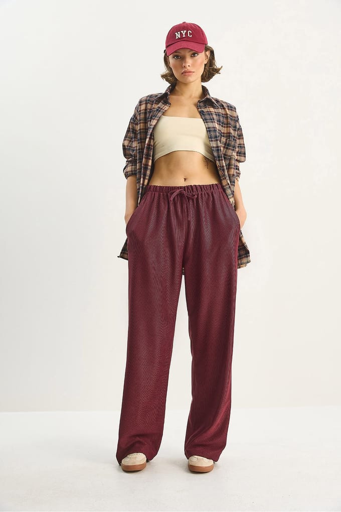 Hoge Taille Wijde Pantalon