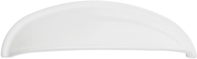 Schelpgreep NICK Signal wit BA 96 mm Apothekershandgreep Inname handgrepen Schelpen van SOTECH