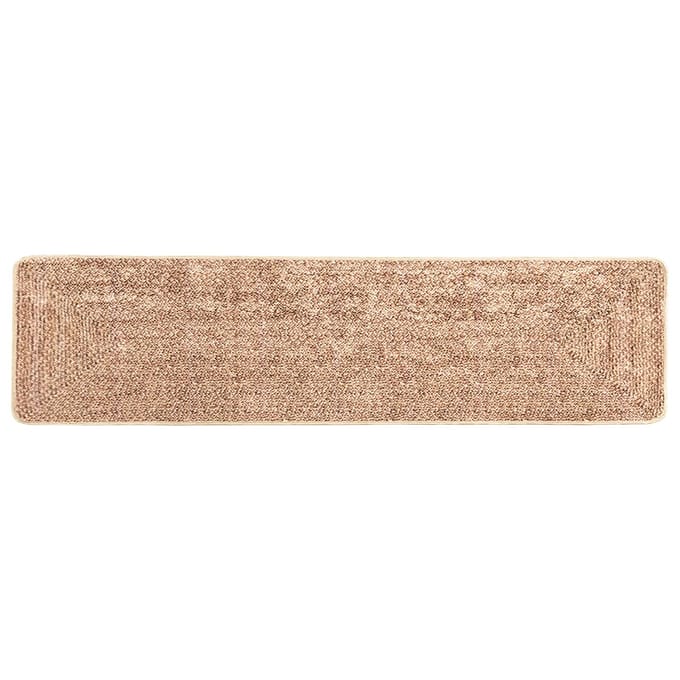 vidaXL - Tapijt - Runner - MARSA - Geel - 100 - x - 450 - cm - Polyester - en - PVC
