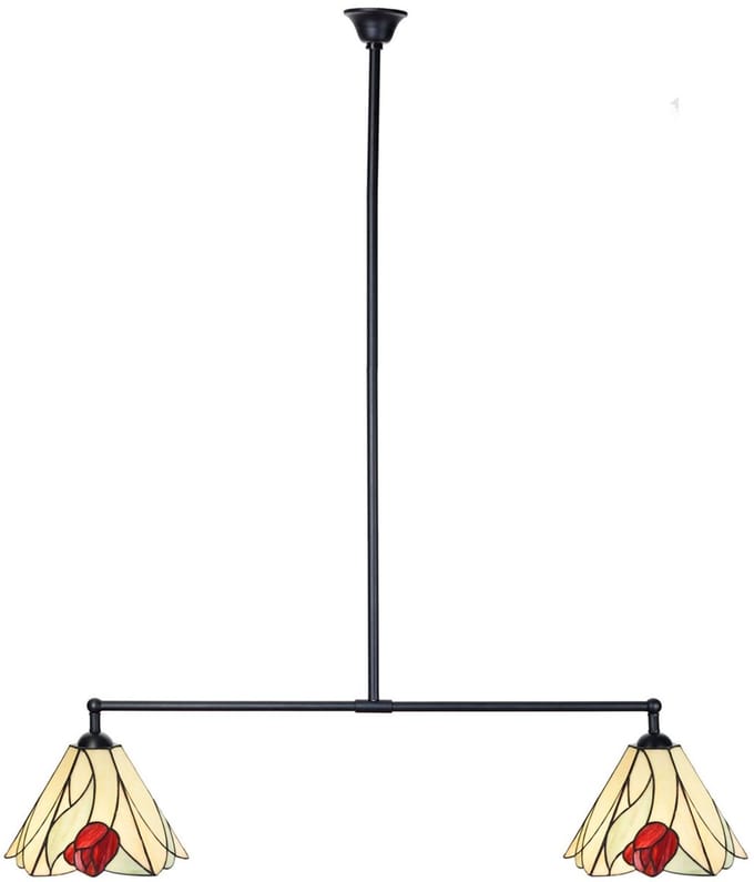 Tiffany T-lamp 2 lichts Tulip - Art Deco Trade