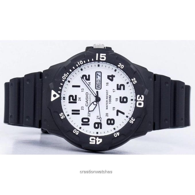 Casio Quartz Analog MRW-200H-7BV MRW200H-7BV Heren horloge wit
