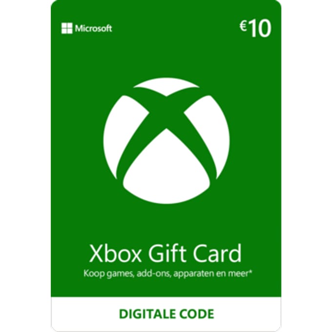 Xbox Gift Card 10 euro | Xbox Kaart | Xbox Tegoed