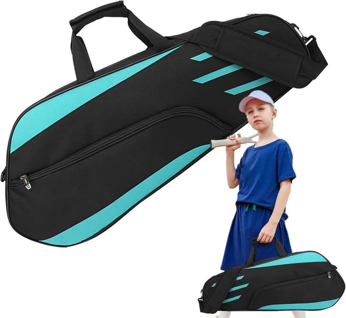 Sporttas - Racket tas - Sport uitrusting - Grote capaciteit - 72 cm - Zwart